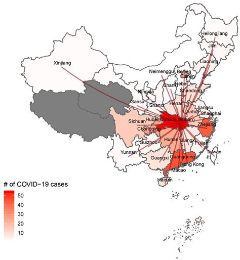 coronavirus china by area